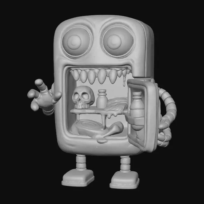 3D model for Frostbite Fred, #Halloween2025#