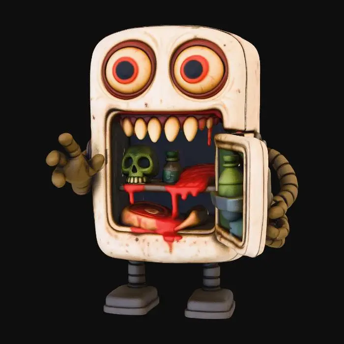 3D model for Frostbite Fred, #Halloween2025#