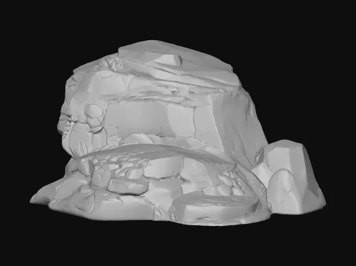 3D model for rock