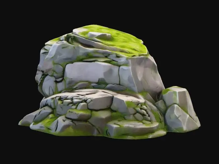3D model for rock