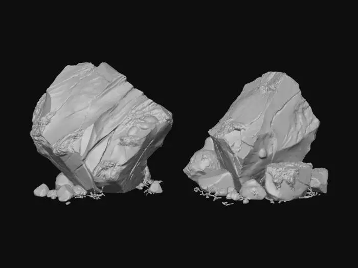 3D model for Mossy Monoliths