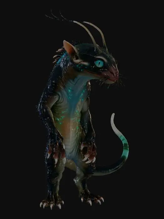 3D model for Luminous Creature