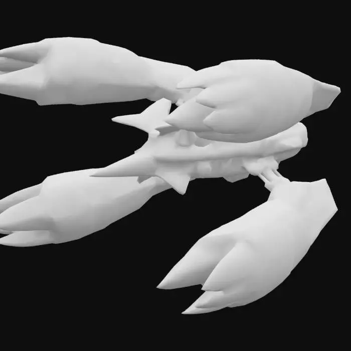 3D model for Shiny Mega Metagross