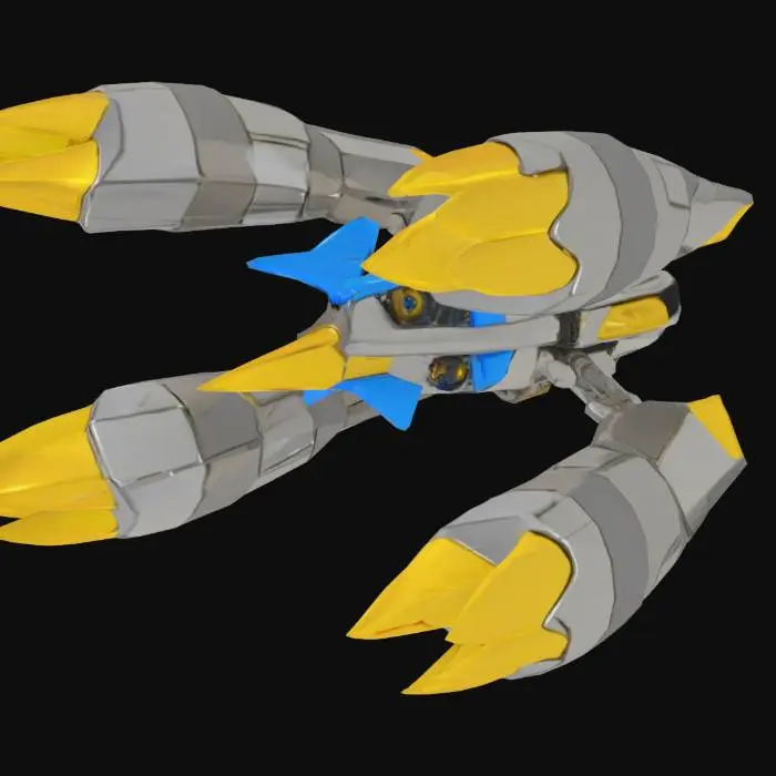 3D model for Shiny Mega Metagross