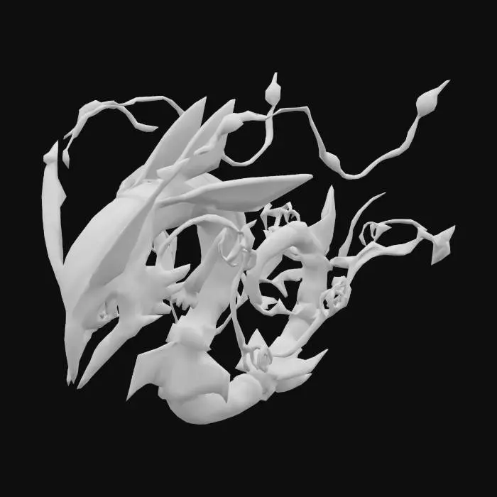 3D model for Rayquaza