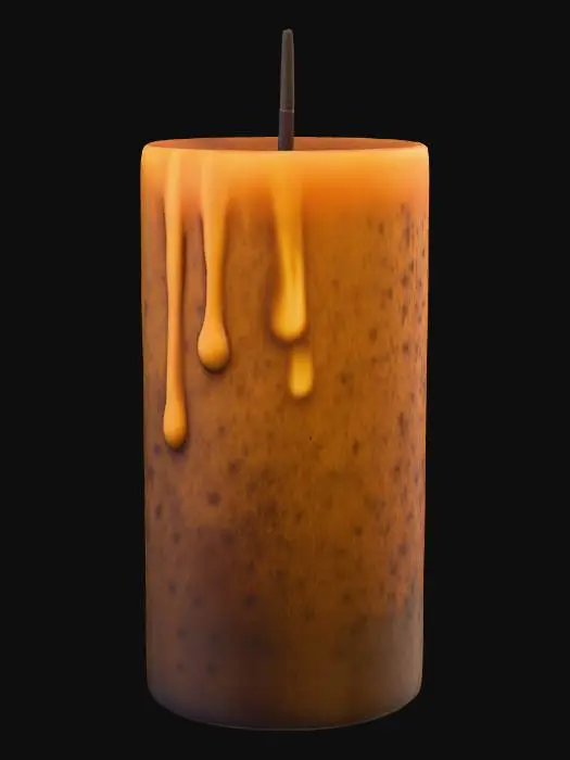 3D model for Candle 2, #Halloween2025#