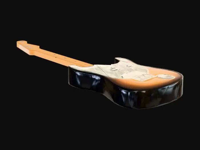 3D model for Guitar