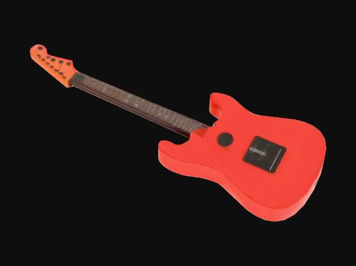 3D model for Guitar