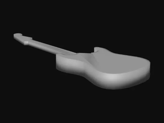 3D model for Guitar