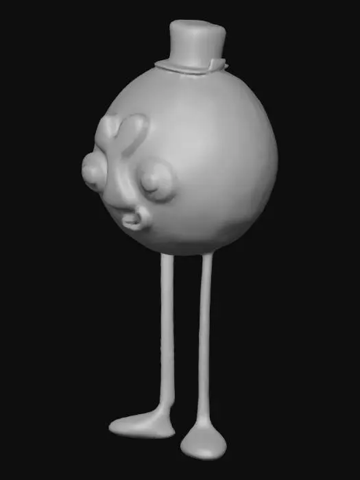 3D model for Purple Dapper