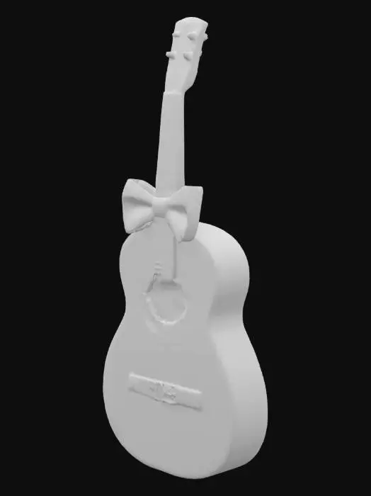 3D model for Guitar Elegance