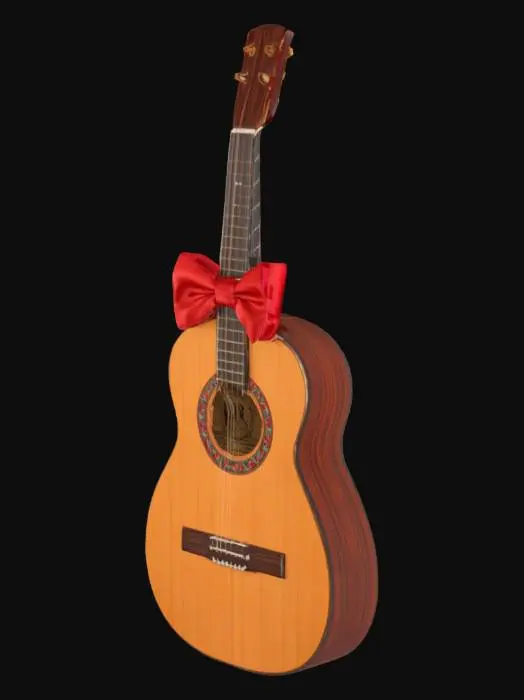 3D model for Guitar Elegance