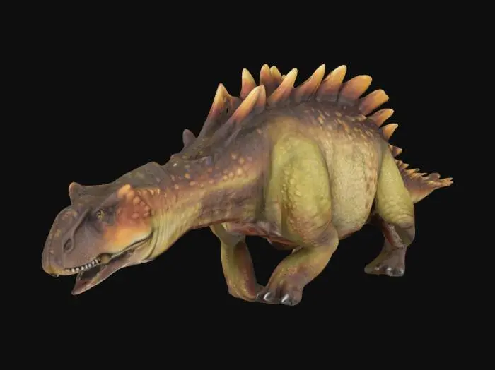 3D model for Stegosaurus Sentinel