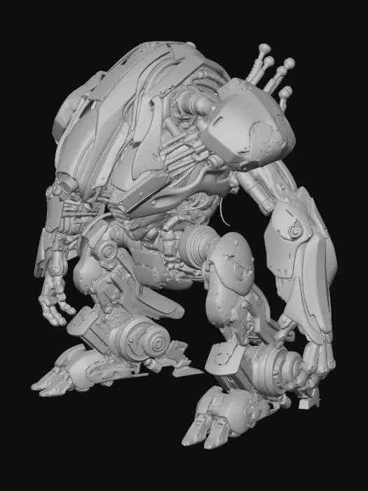 3D model for Titanium Guardian