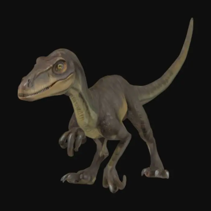 3D model for Velociraptor Majesty