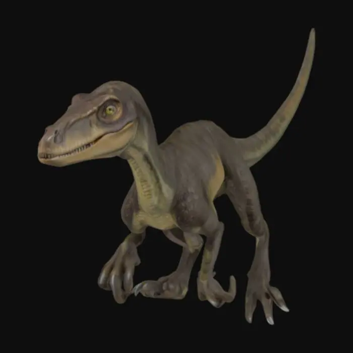 3D model for Velociraptor Majesty