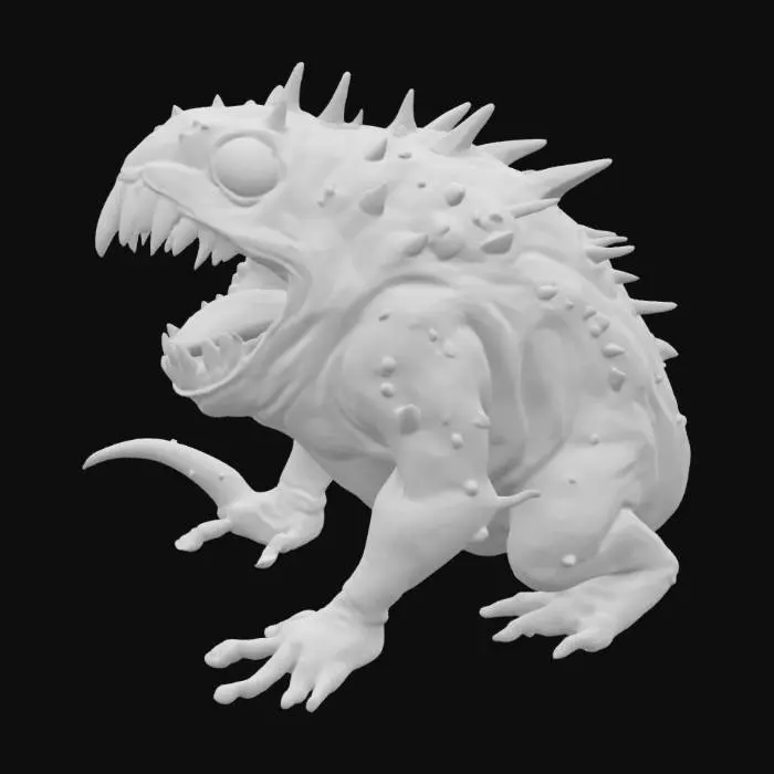3D model for Spikejaw Beast