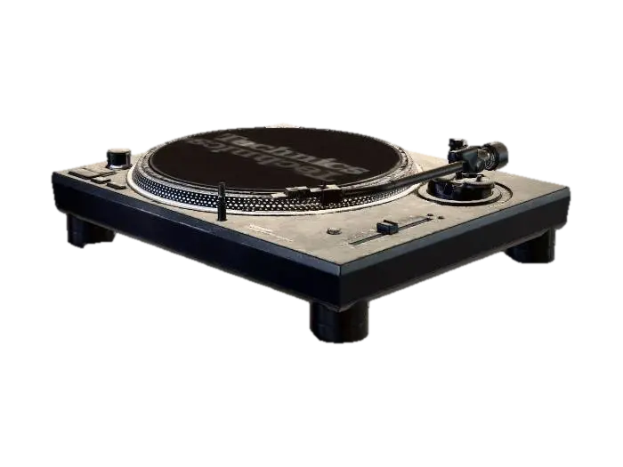 SL-1210 MK7 - Dj 3D model, vytvořený pomocí AI
