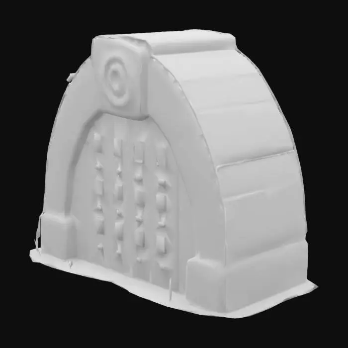 3D model for Dungeon Gate.