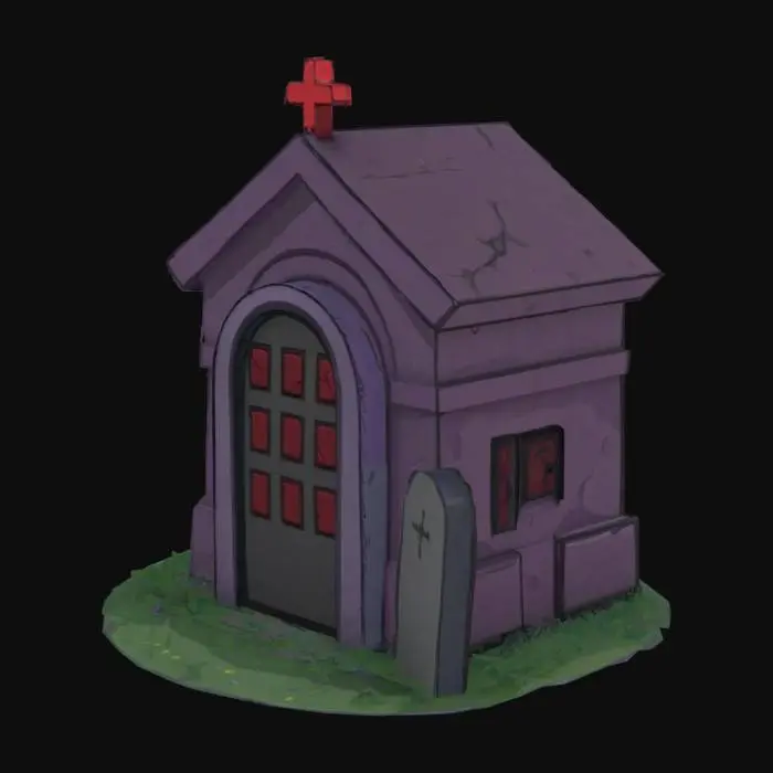 3D model for Eerie Mausoleum