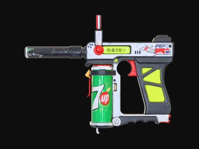 3D model for Soda Blaster