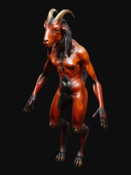 3D model for Satyr Sculpture