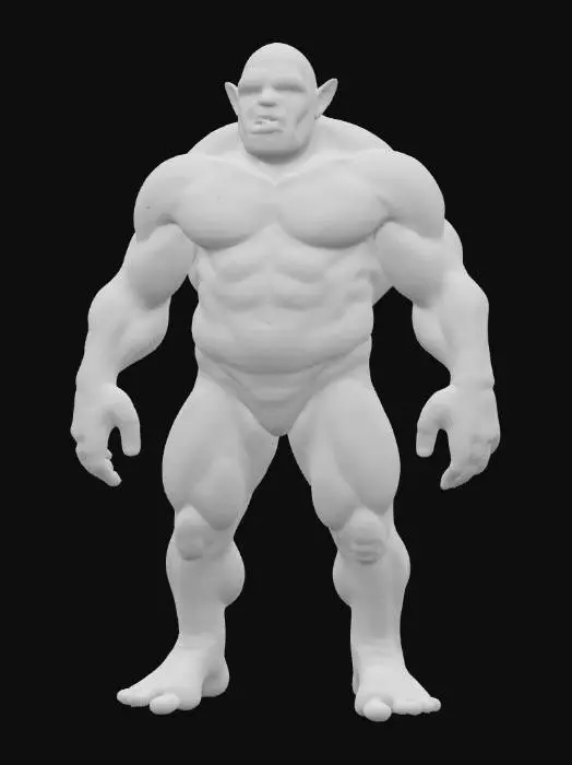 3D model for Orc Warrior