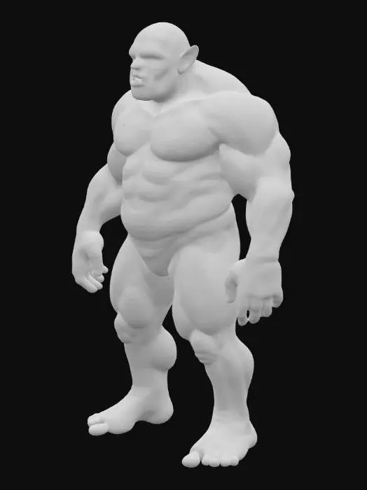 3D model for Orc Warrior