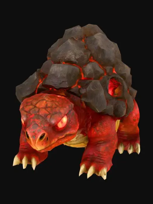 3D model for Lava-Shell Tortoise