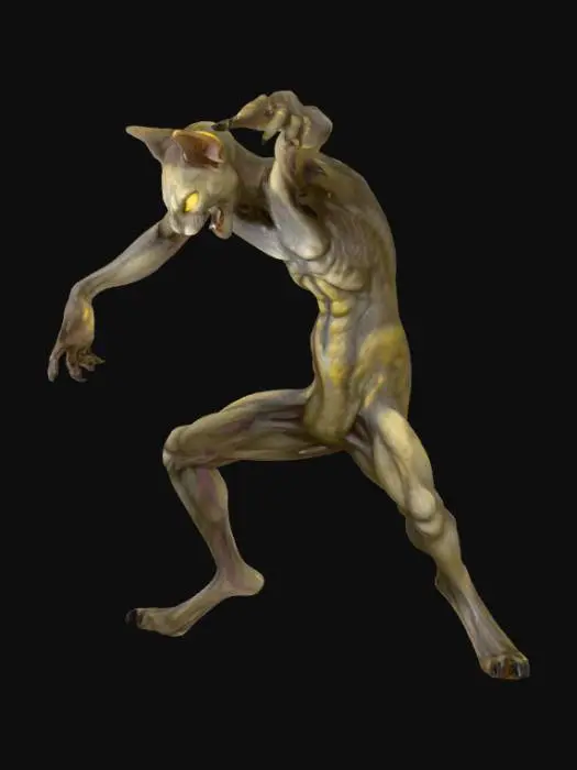 3D model for Feline Fiend
