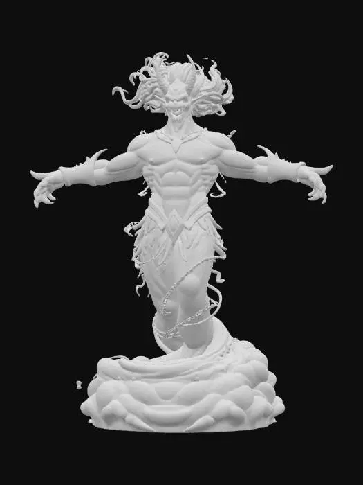 3D model for Shadow Djinnlord