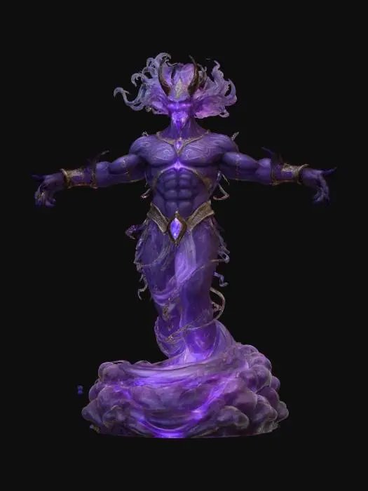 3D model for Shadow Djinnlord