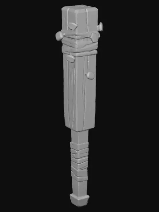 3D model for Barbaric Club