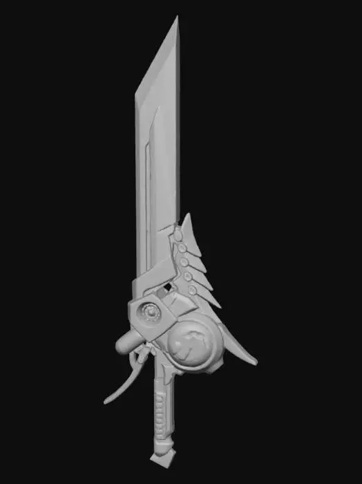 3D model for Inferno Blade, #villain#