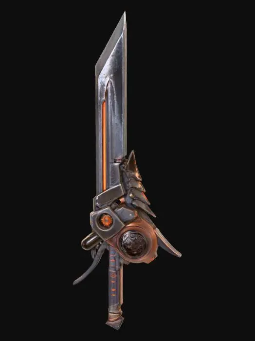 3D model for Inferno Blade, #villain#