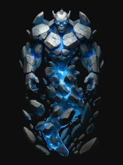 3D model for Stone Titan Emergence