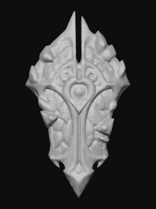 3D model for Molten Emblem, #Halloween2025#