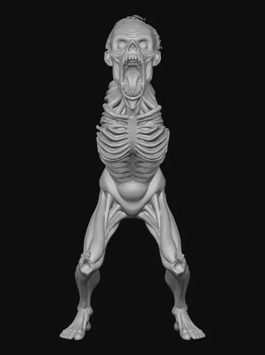 3D model for Ghoul of Desolation, #Christmas2025#