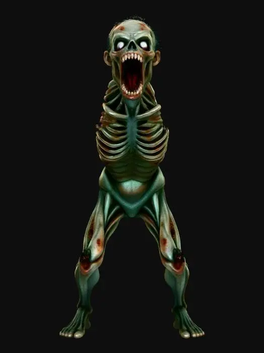 3D model for Ghoul of Desolation, #Christmas2025#