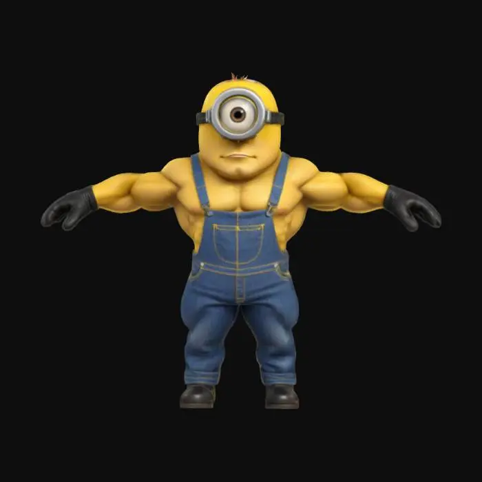 3D model for Buff Minion