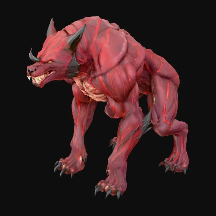3D model for Lycanthrope Sentinel