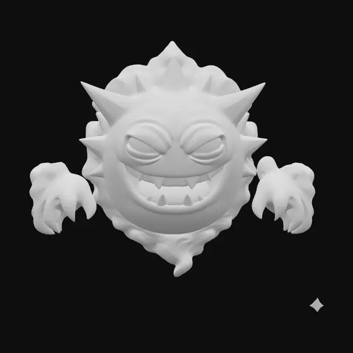 3D model for Spiky Phantom Spheres