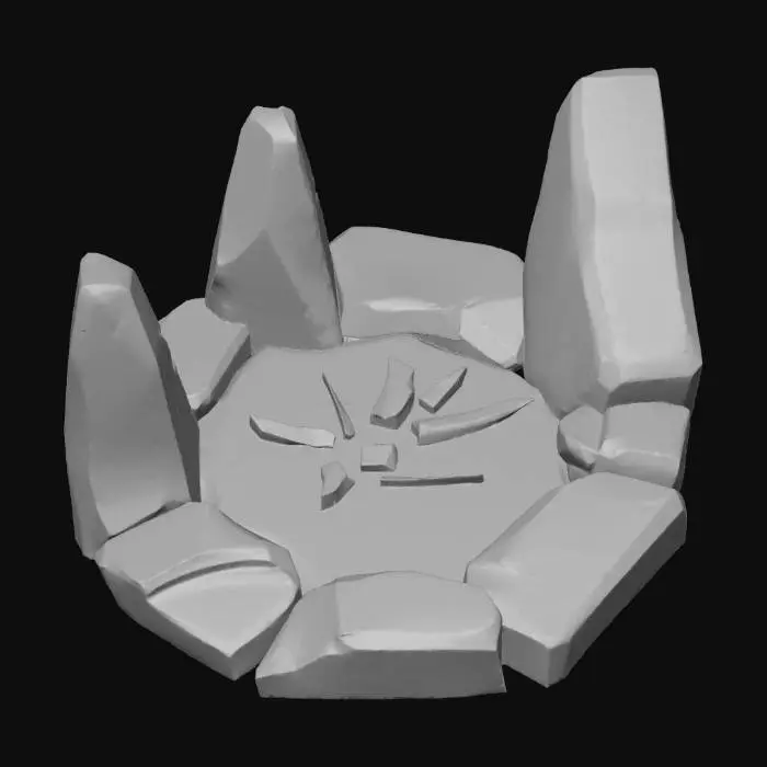 3D model for Campfire Setup