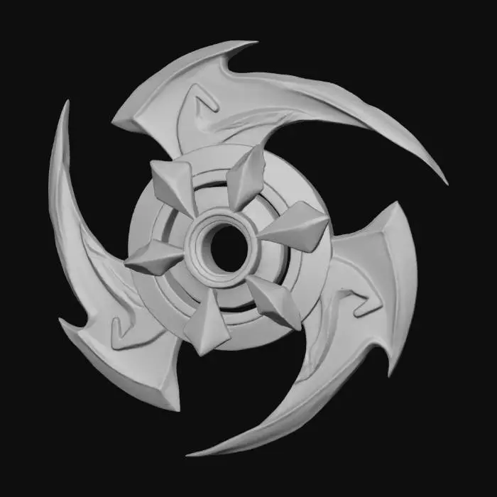 3D model for Shuriken Wheel