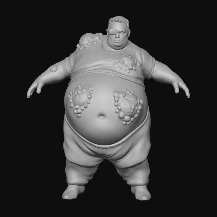 3D model for Infected Abomination, #Halloween2025#