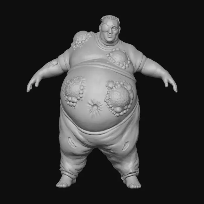 3D model for Infected Ravager, #Halloween2025#