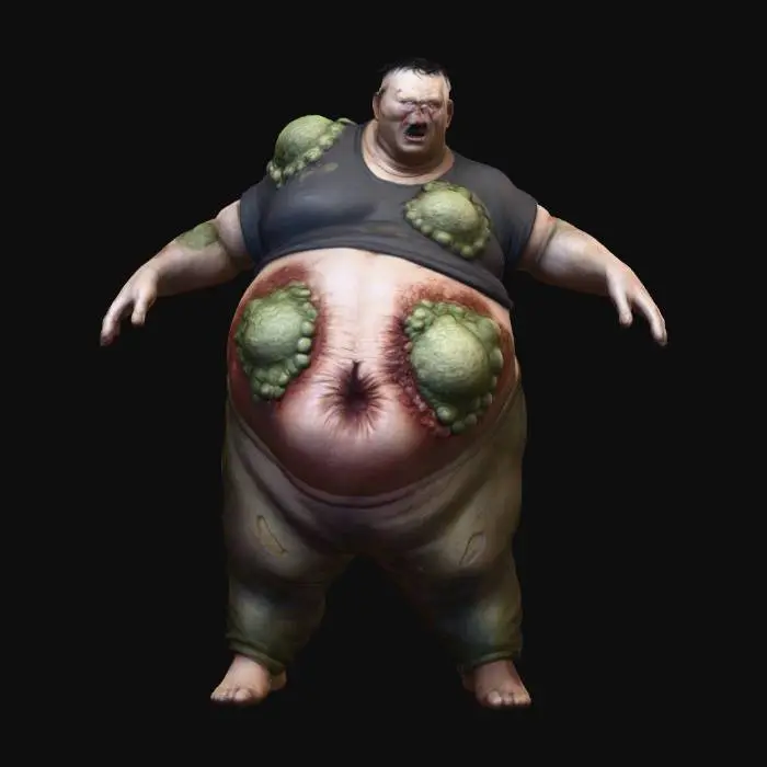 3D model for Infected Ravager, #Halloween2025#