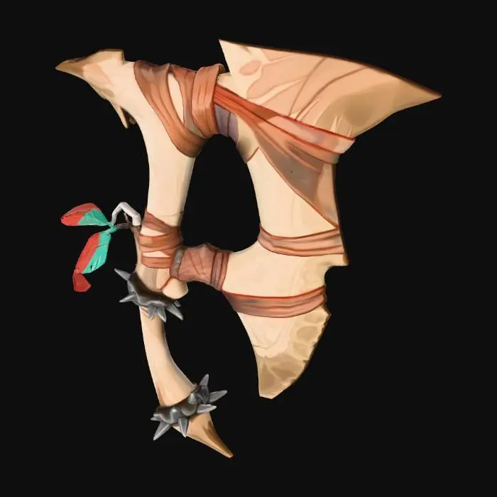 3D model for Bonecrusher Axe, #Halloween2025#