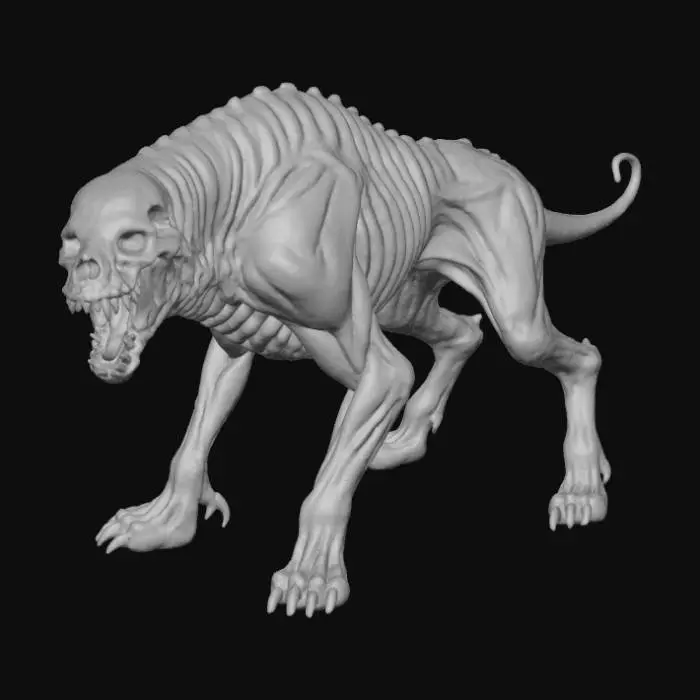 3D model for Cryptid Hound