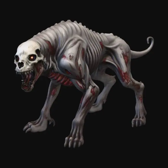 3D model for Cryptid Hound